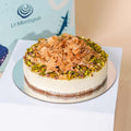 Baklava Pistachio Cheesecake  تشيزكيك بقلاوة بالفستق