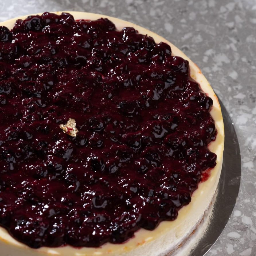 Blueberry cheese cake big